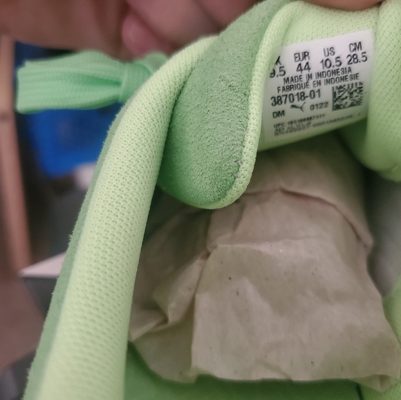 Puma Sprite Lime suedes. - Picture 6 of 6